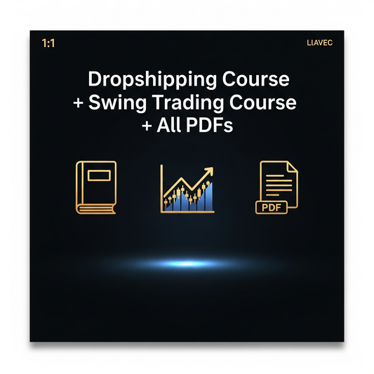 📦 Dropshipping Course + 📈 Swing Trading Course + 📄 All PDFs